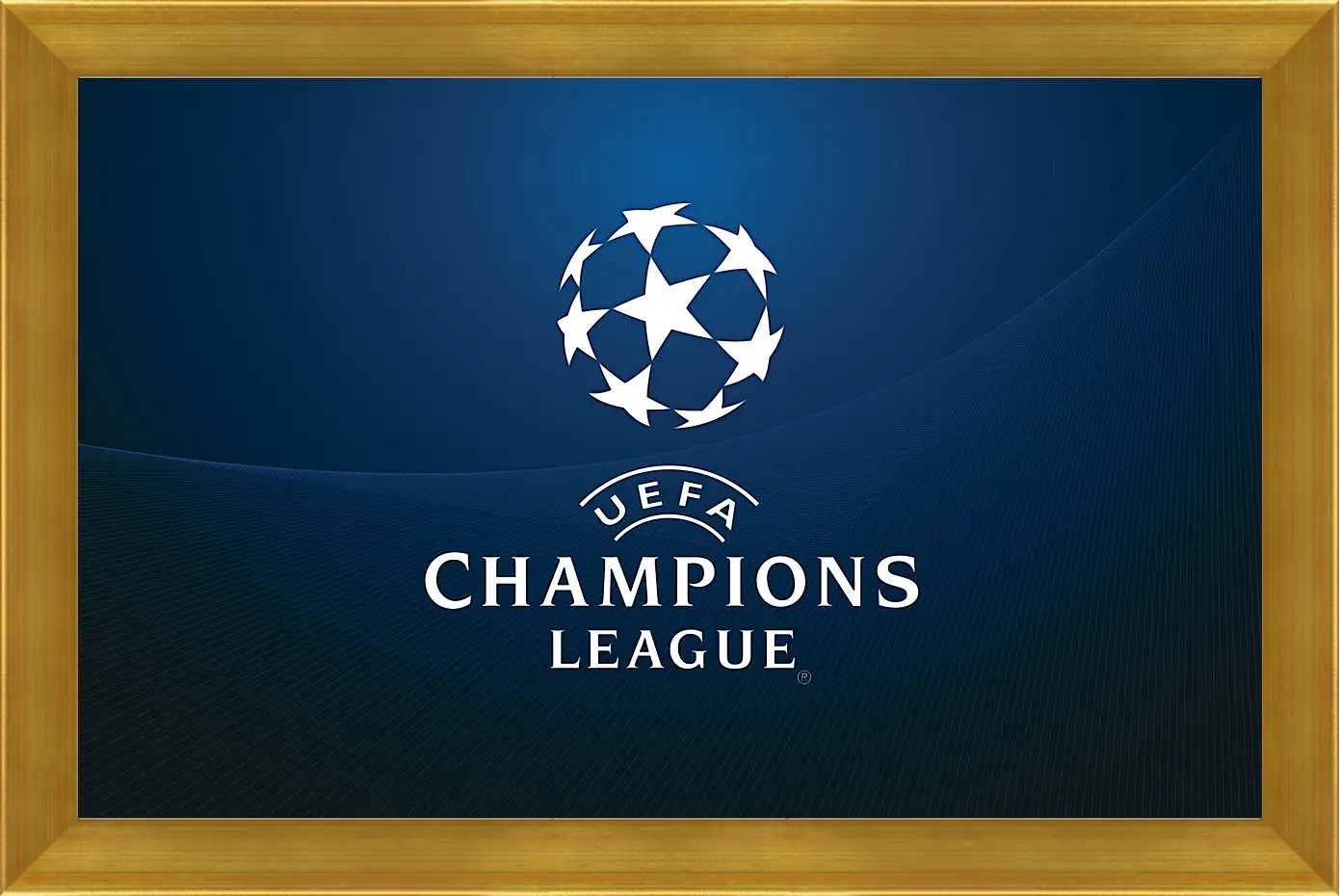 Картина в раме - Champions League. Лига Чемпионов