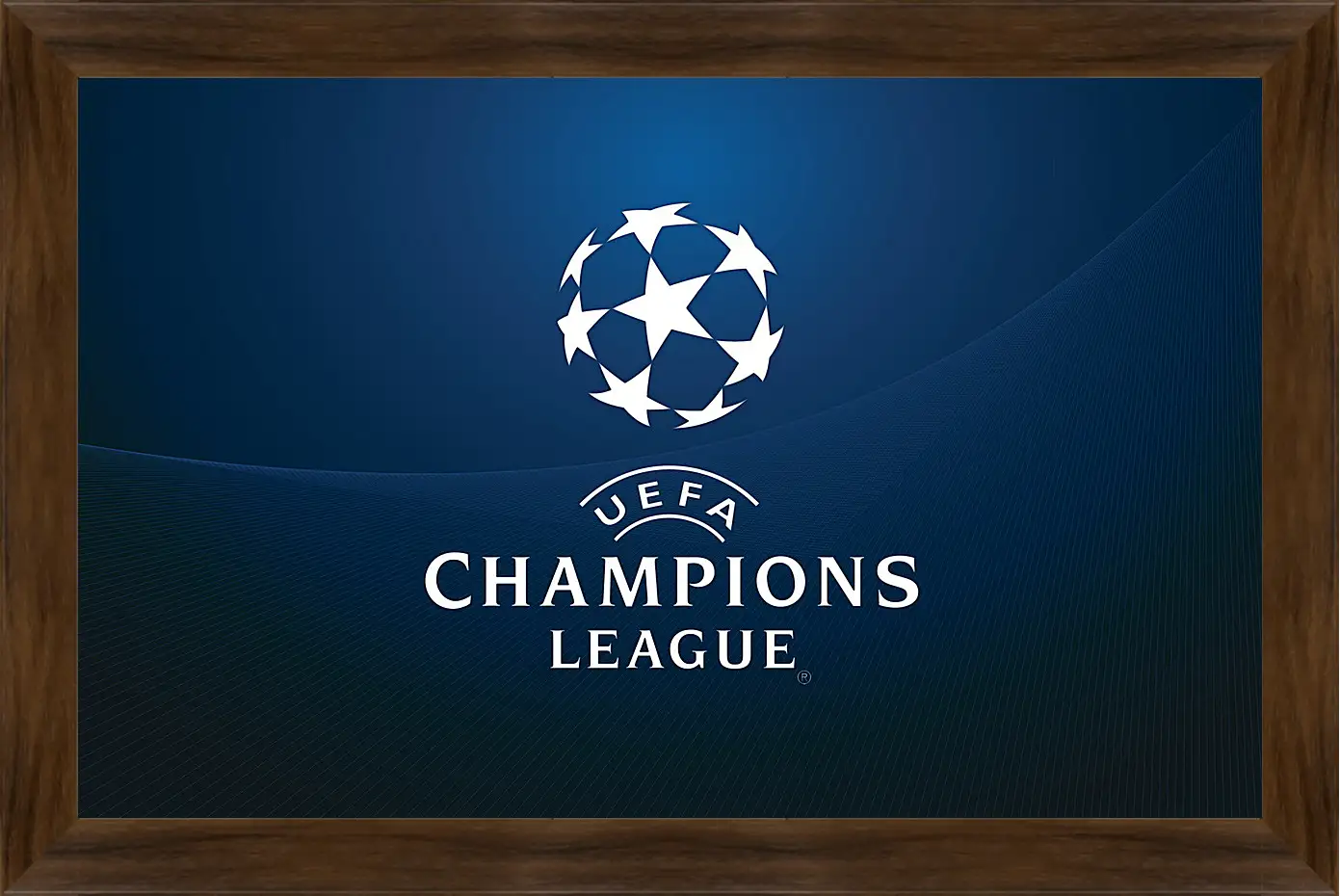 Картина в раме - Champions League. Лига Чемпионов