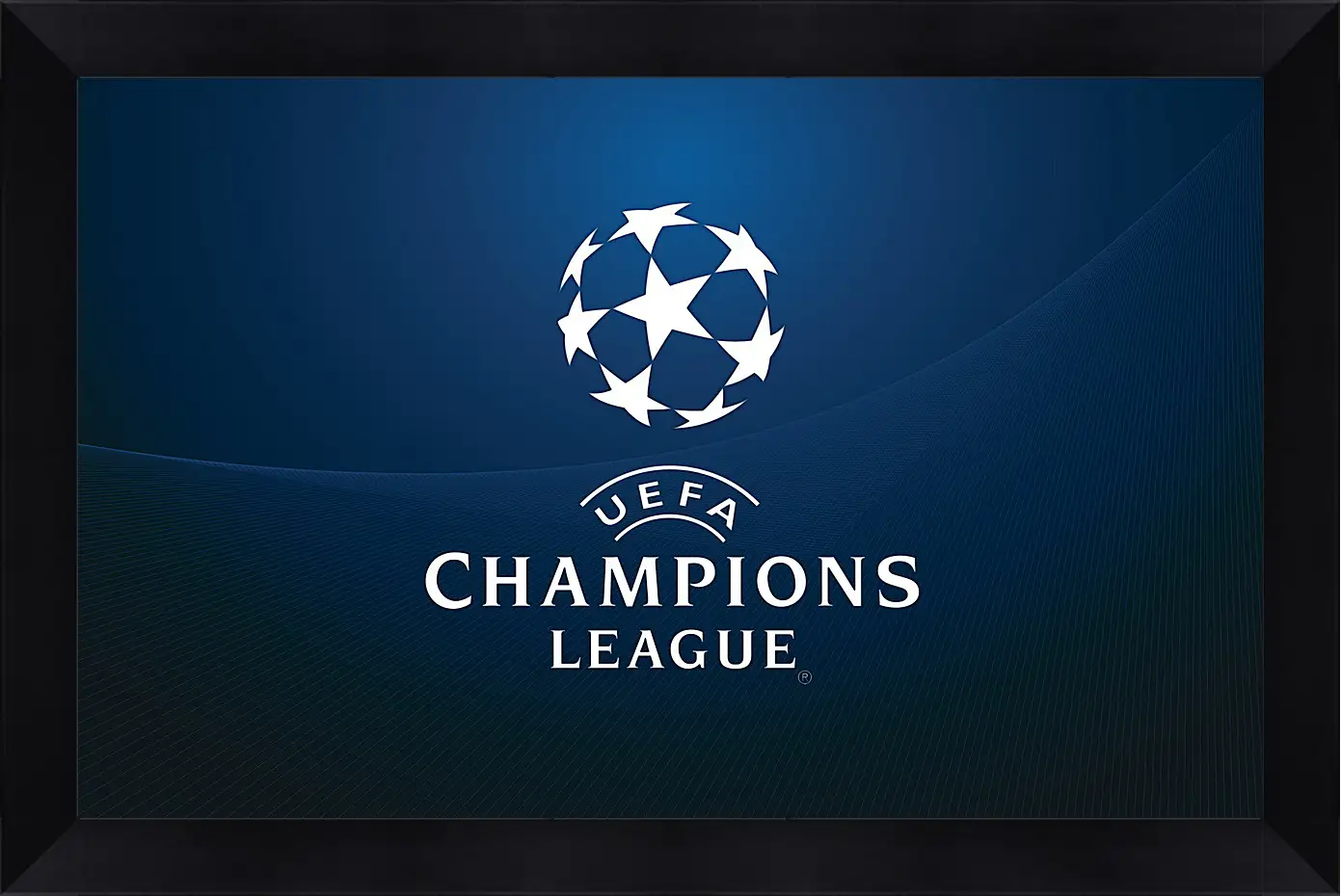 Картина в раме - Champions League. Лига Чемпионов