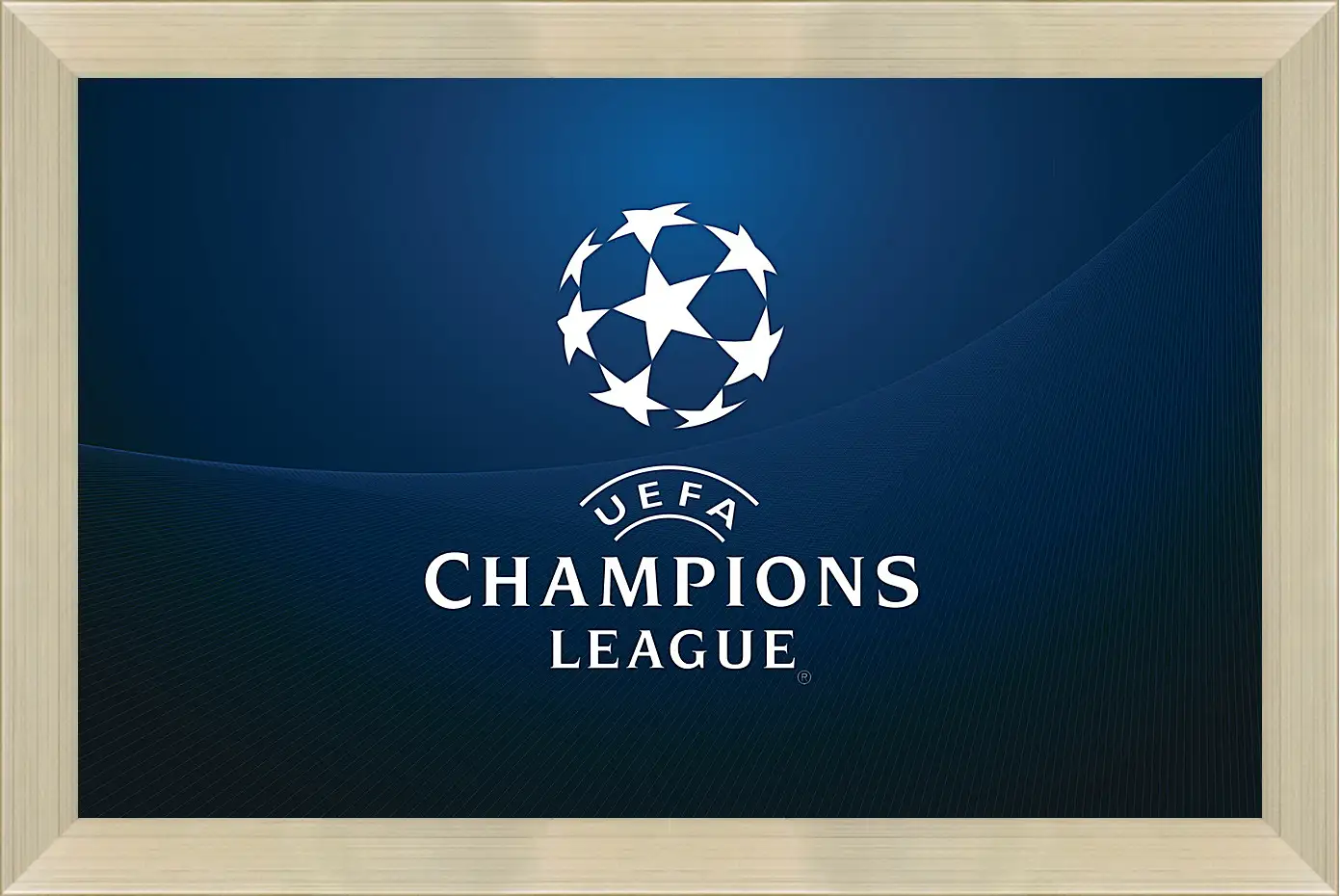 Картина в раме - Champions League. Лига Чемпионов