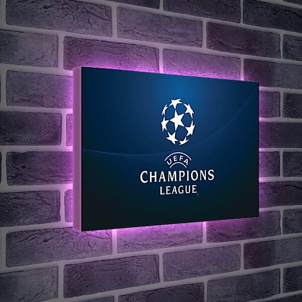 Лайтбокс световая панель - Champions League. Лига Чемпионов