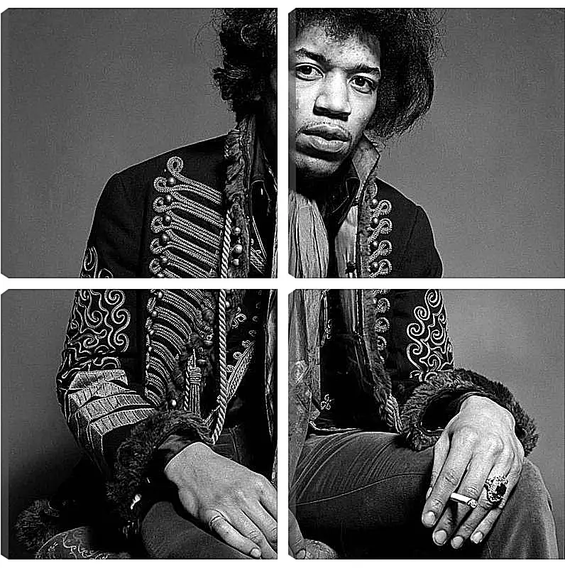 Модульная картина - Джими Хендрикс. Jimi Hendrix