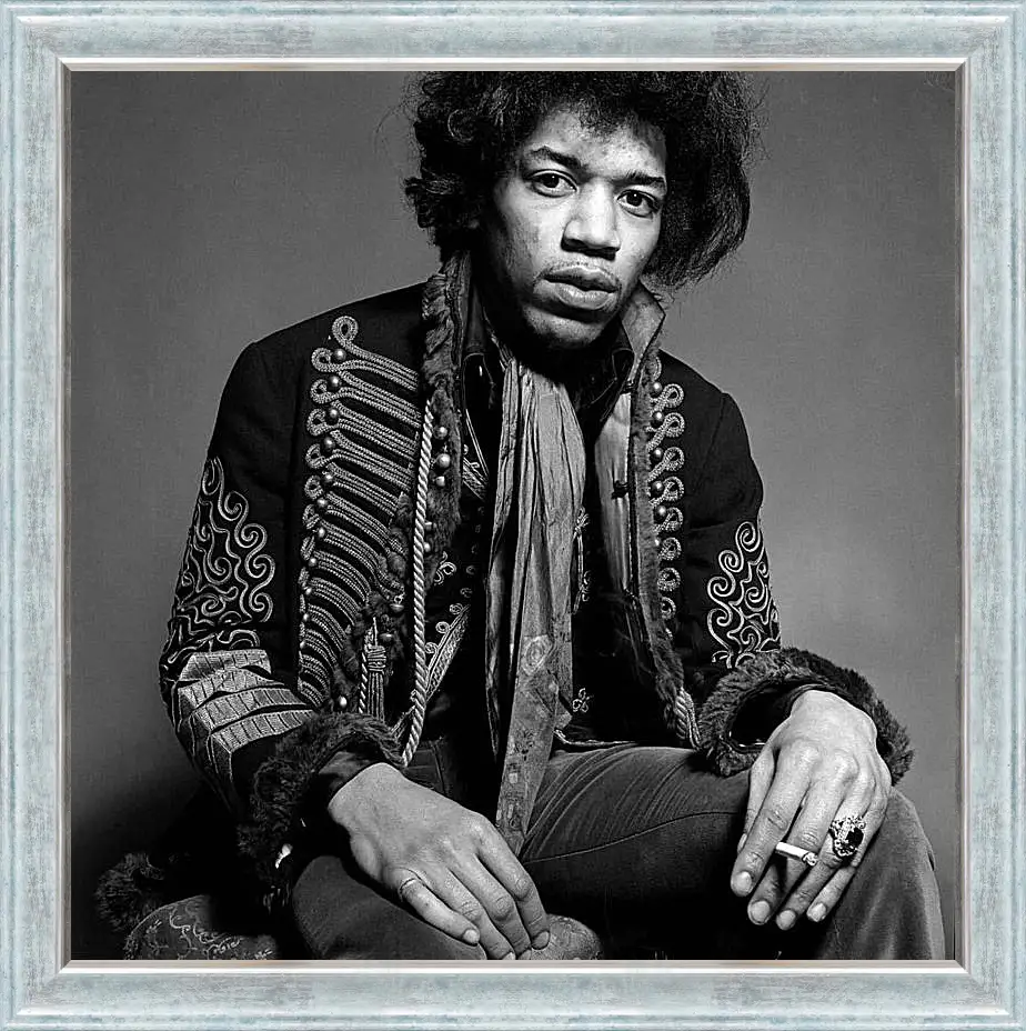 Картина в раме - Джими Хендрикс. Jimi Hendrix