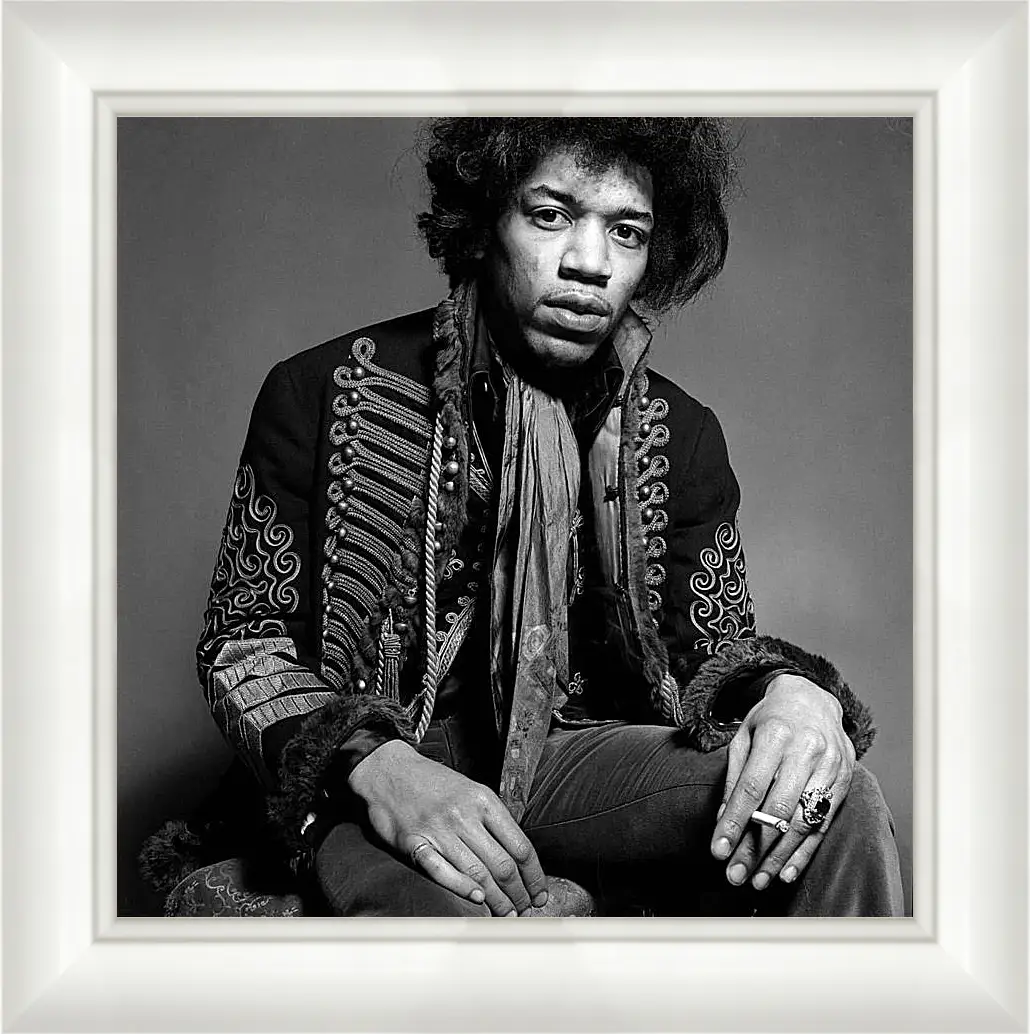 Картина в раме - Джими Хендрикс. Jimi Hendrix