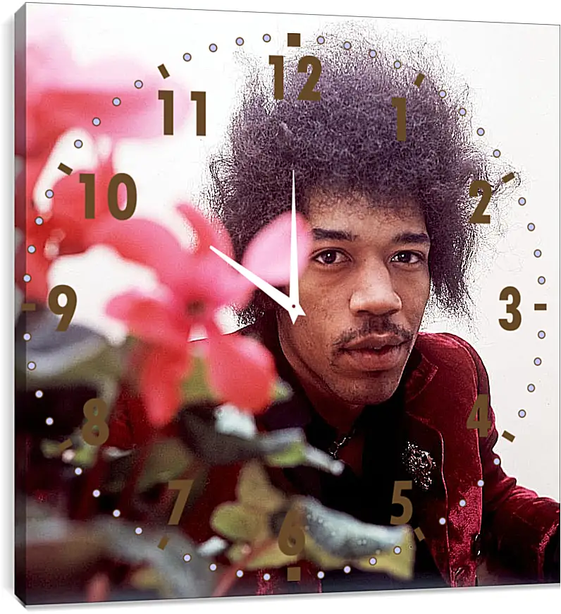 Часы картина - Джими Хендрикс. Jimi Hendrix