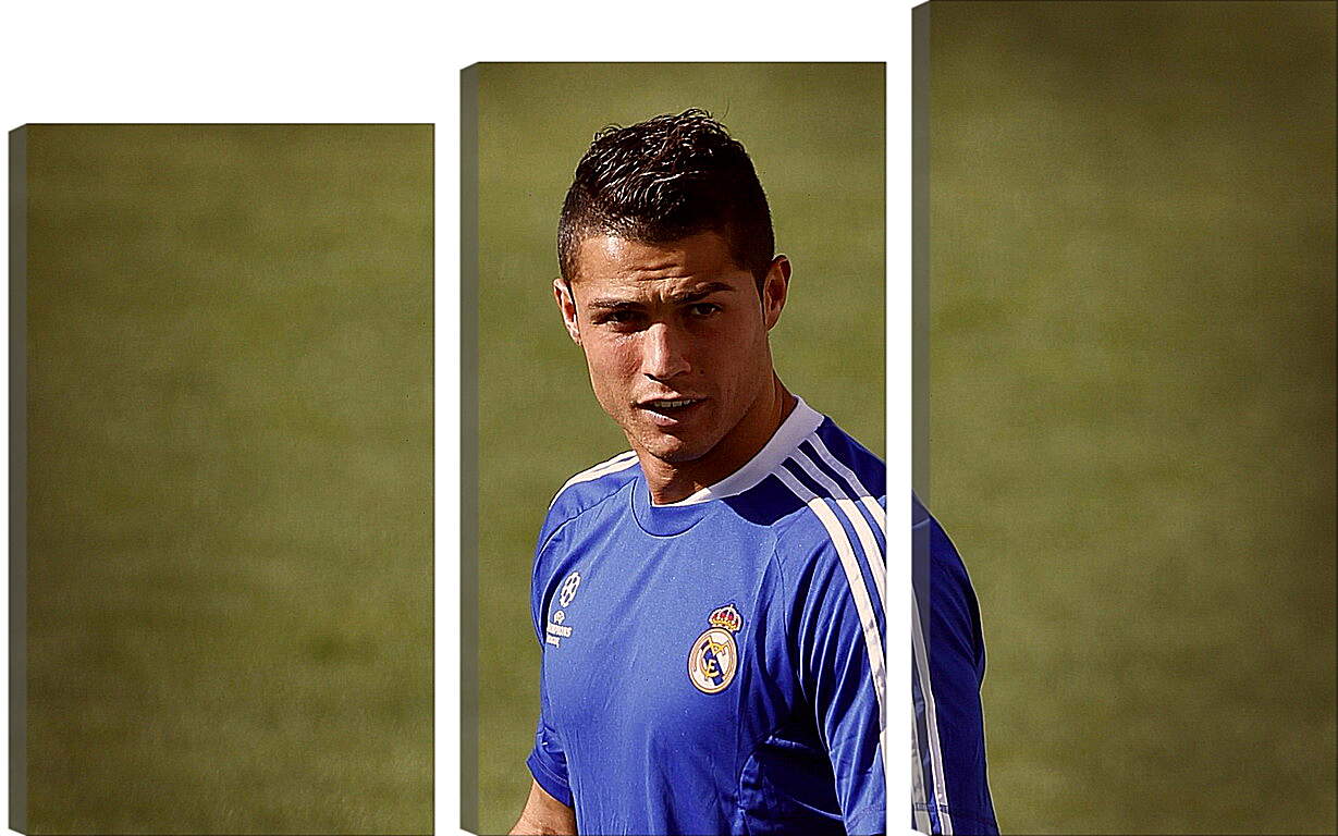 Модульная картина - Криштиану Роналду. Реал Мадрид. (Cristiano Ronaldo)