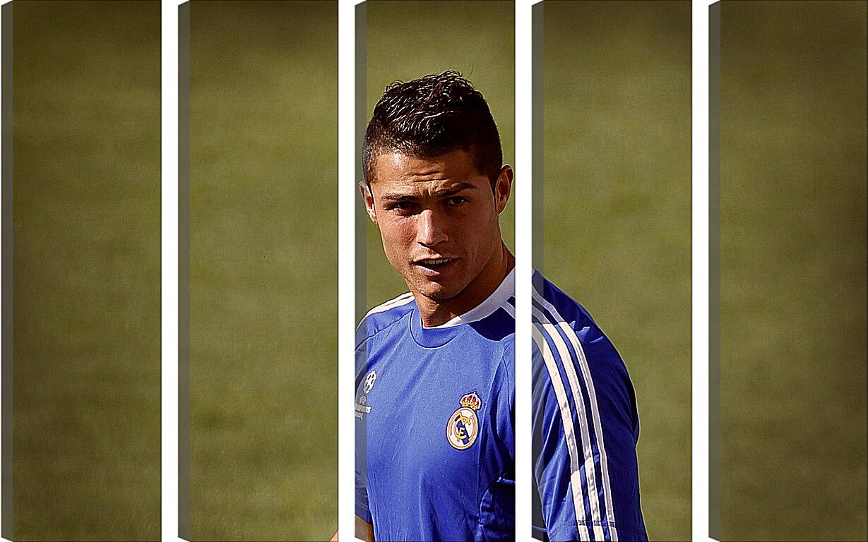 Модульная картина - Криштиану Роналду. Реал Мадрид. (Cristiano Ronaldo)