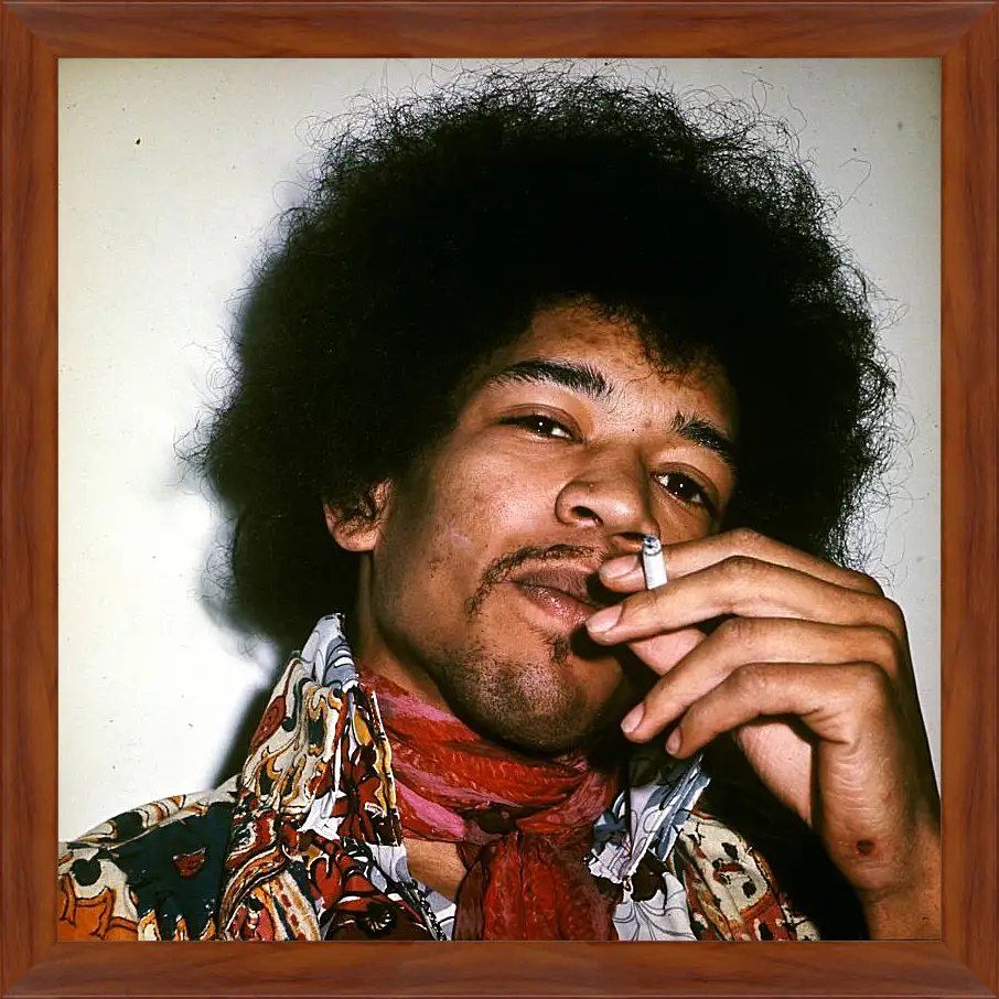 Картина в раме - Джими Хендрикс. Jimi Hendrix