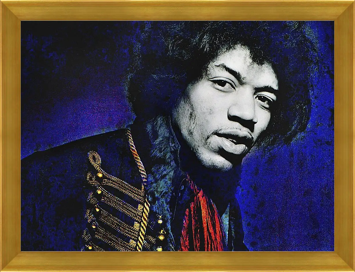 Картина в раме - Джими Хендрикс. Jimi Hendrix