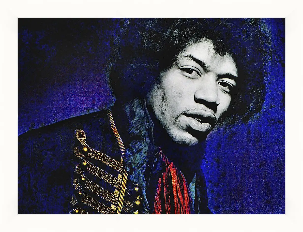 Картина в раме - Джими Хендрикс. Jimi Hendrix