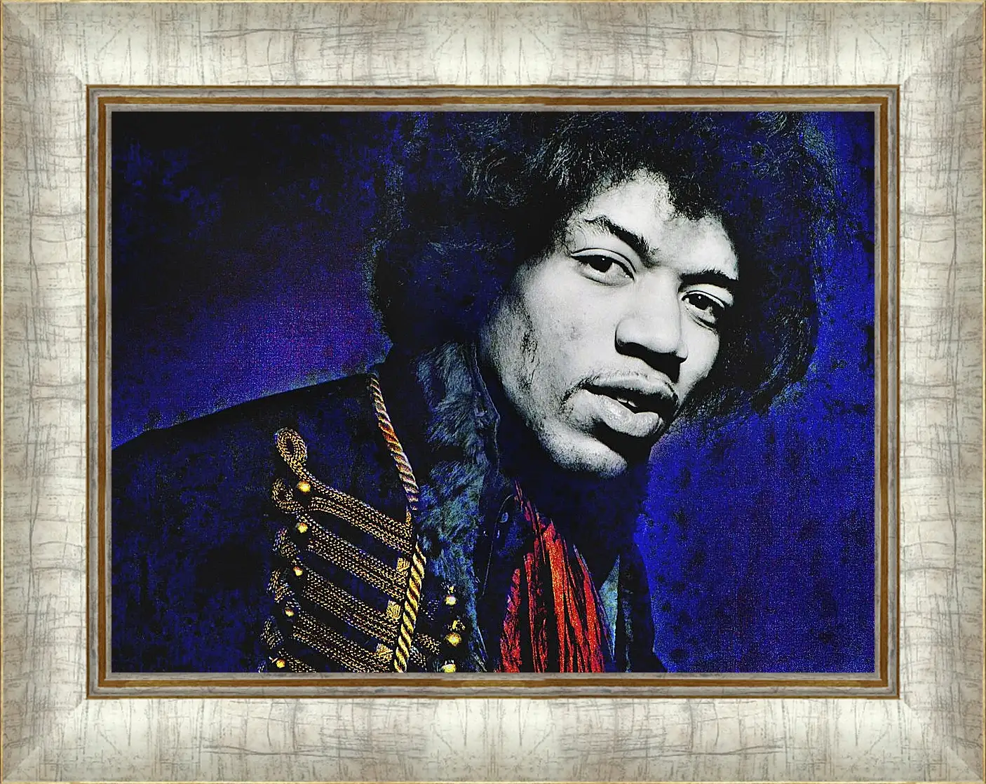 Картина в раме - Джими Хендрикс. Jimi Hendrix