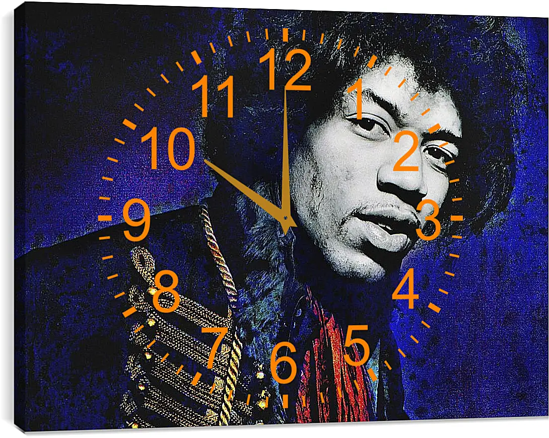 Часы картина - Джими Хендрикс. Jimi Hendrix