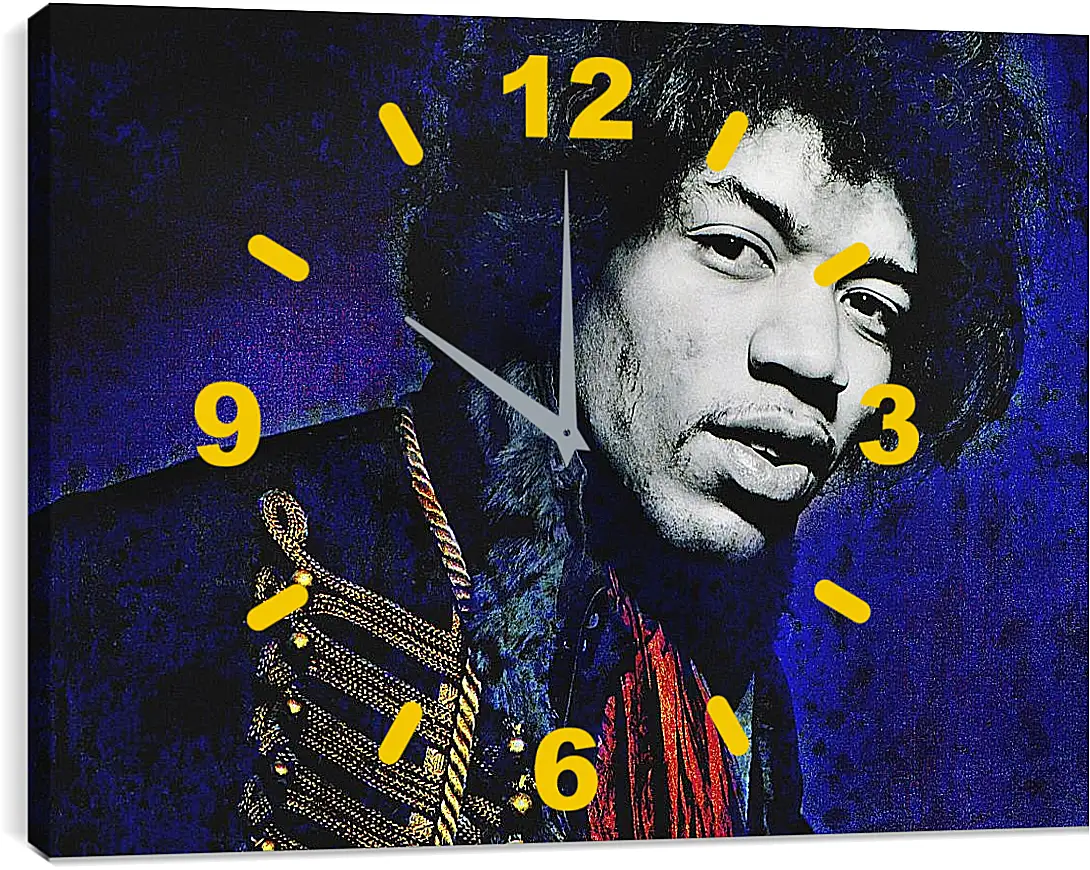 Часы картина - Джими Хендрикс. Jimi Hendrix