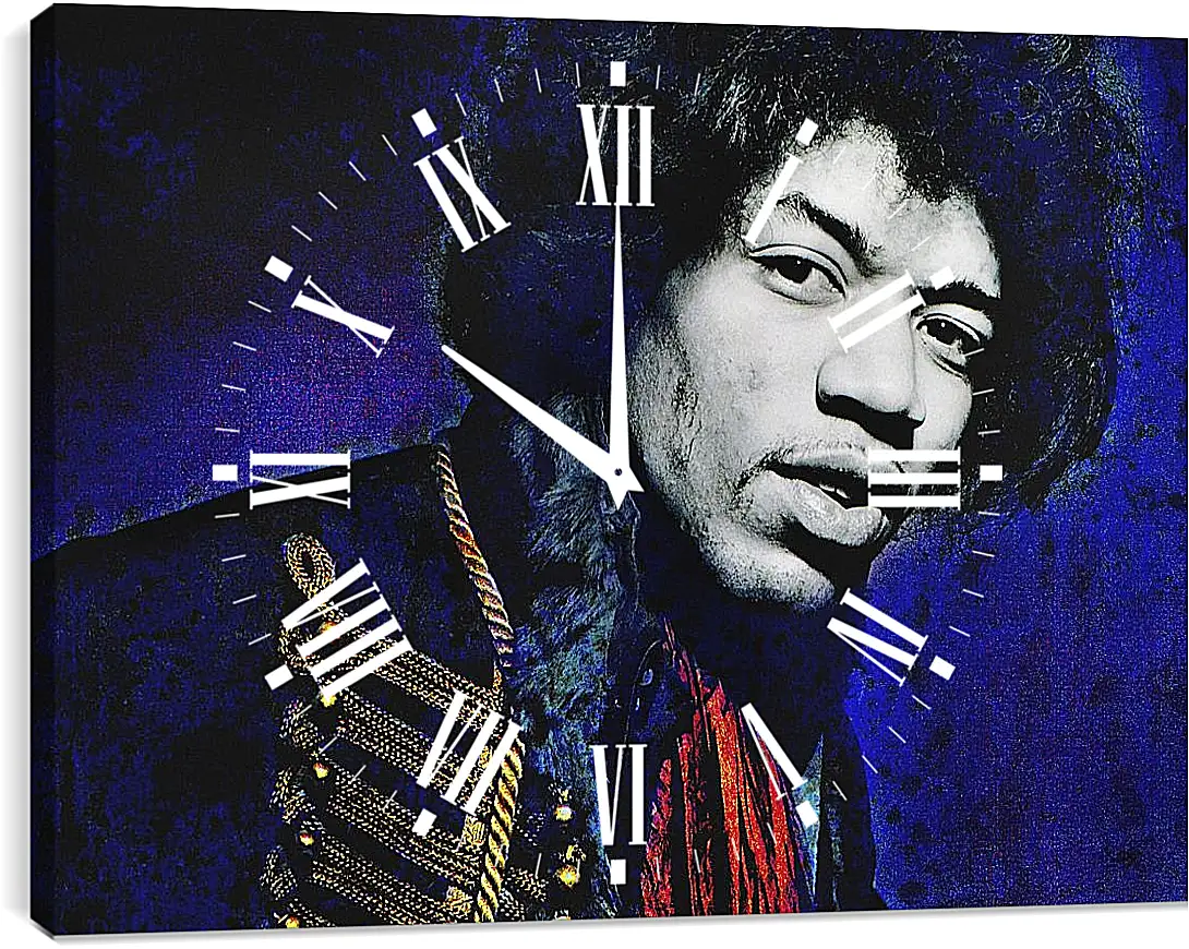 Часы картина - Джими Хендрикс. Jimi Hendrix