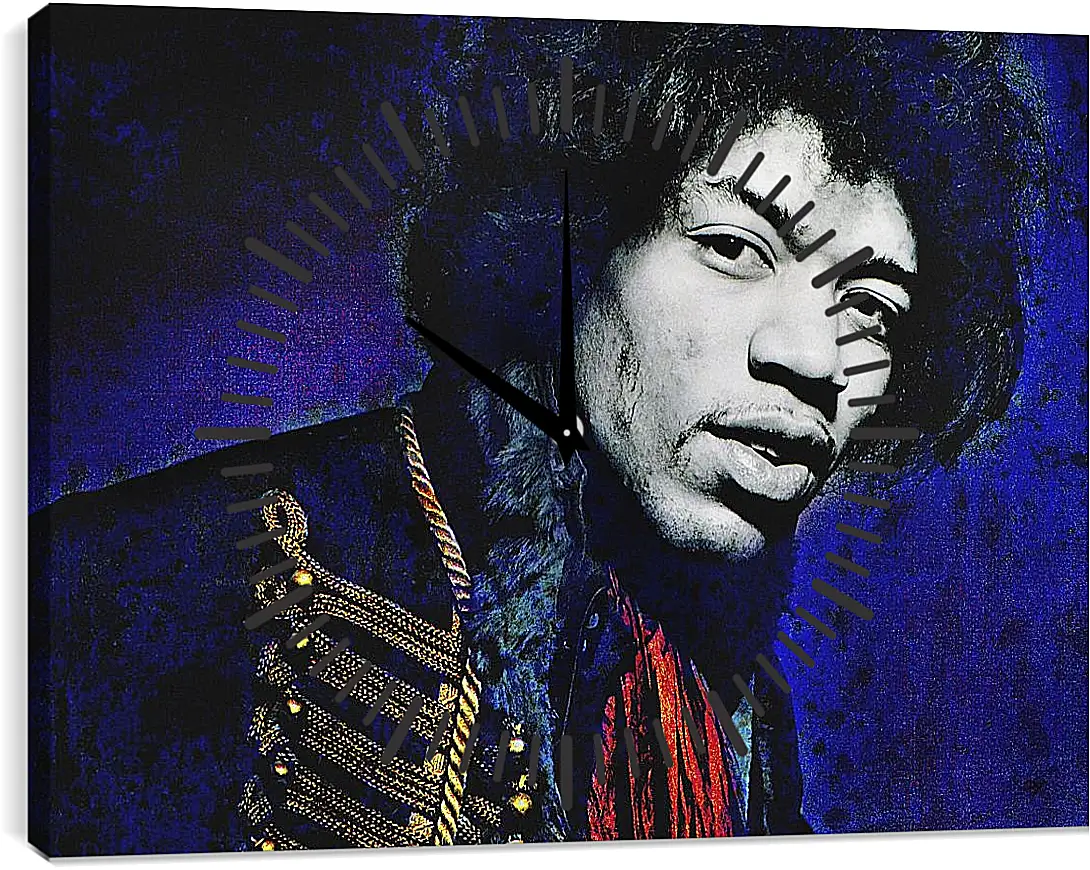 Часы картина - Джими Хендрикс. Jimi Hendrix