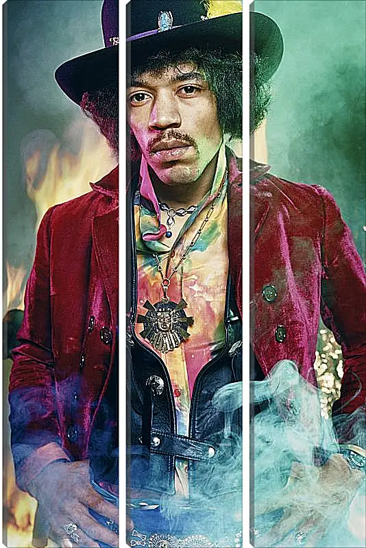 Модульная картина - Джими Хендрикс. Jimi Hendrix