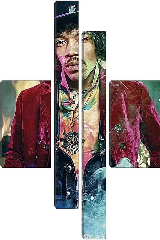 Модульная картина - Джими Хендрикс. Jimi Hendrix