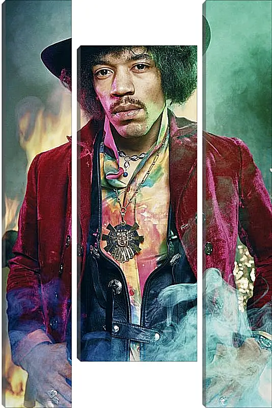 Модульная картина - Джими Хендрикс. Jimi Hendrix