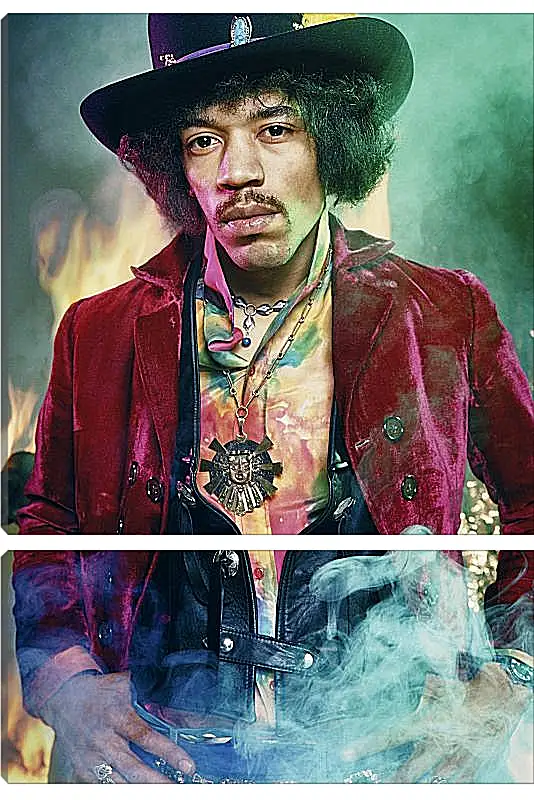 Модульная картина - Джими Хендрикс. Jimi Hendrix