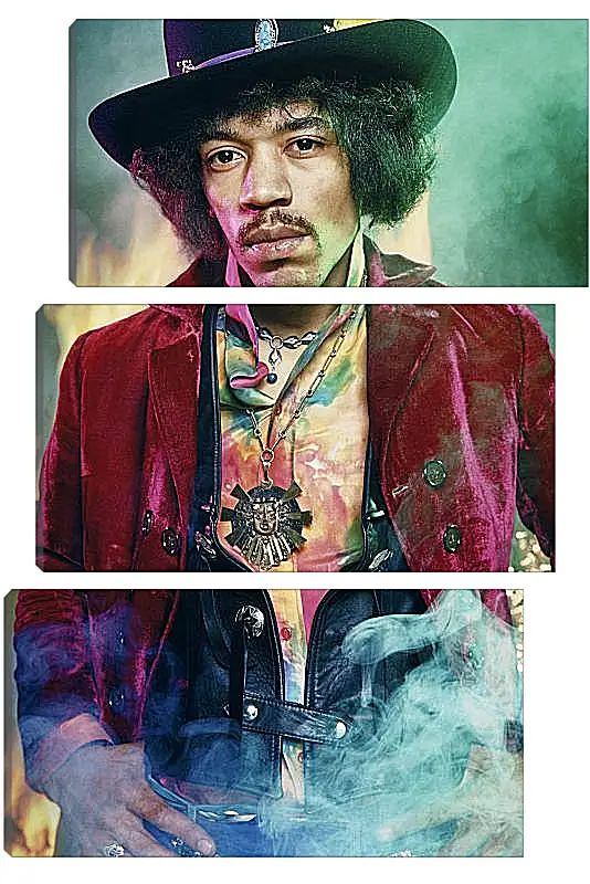 Модульная картина - Джими Хендрикс. Jimi Hendrix