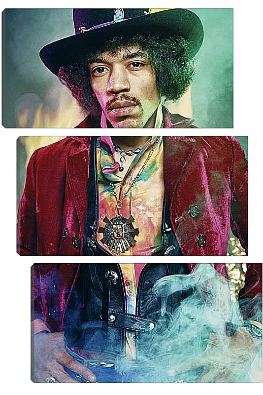 Модульная картина - Джими Хендрикс. Jimi Hendrix