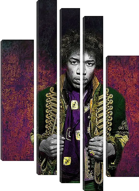 Модульная картина - Джими Хендрикс. Jimi Hendrix