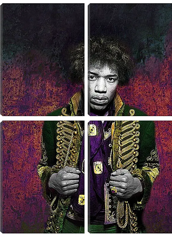 Модульная картина - Джими Хендрикс. Jimi Hendrix