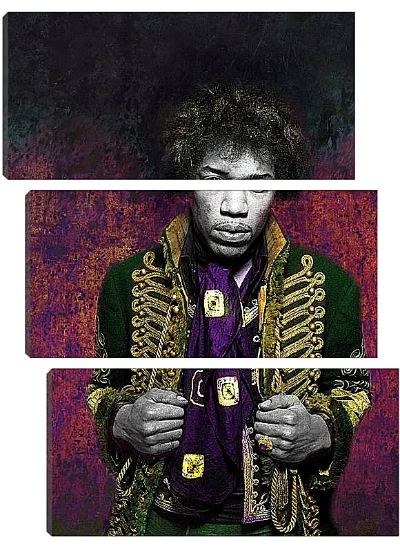 Модульная картина - Джими Хендрикс. Jimi Hendrix