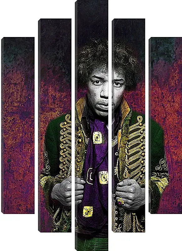 Модульная картина - Джими Хендрикс. Jimi Hendrix