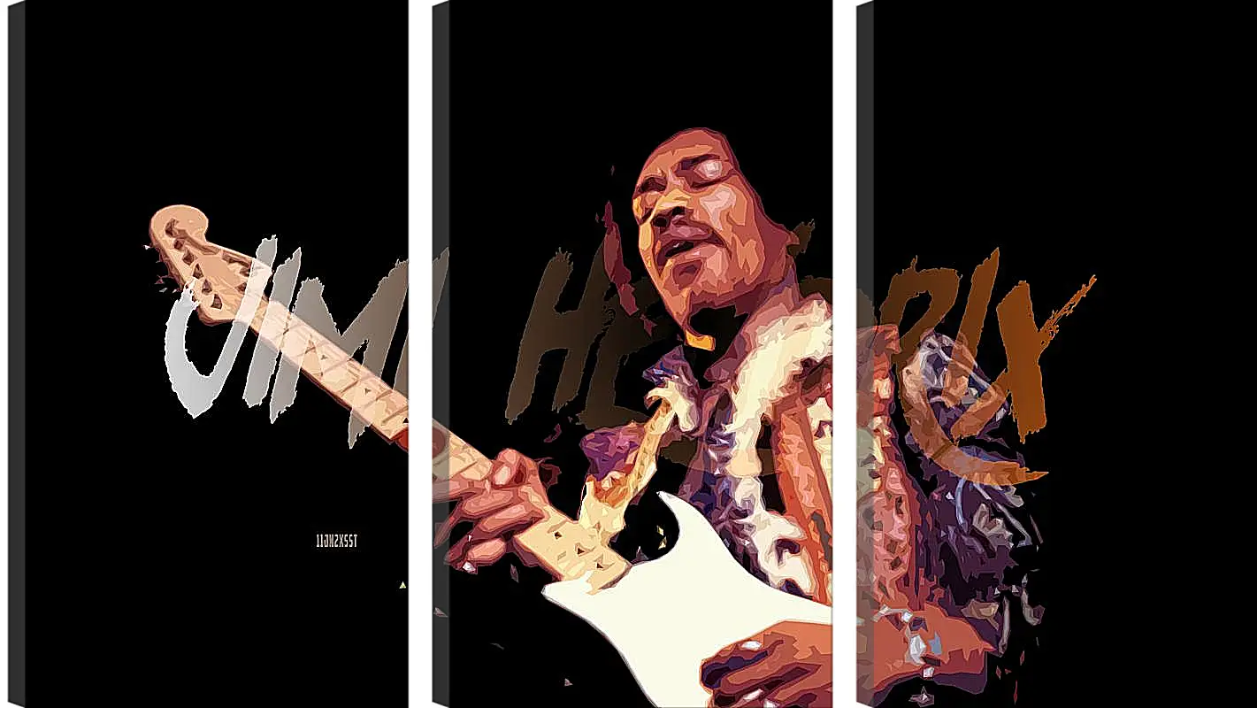 Модульная картина - Джими Хендрикс. Jimi Hendrix