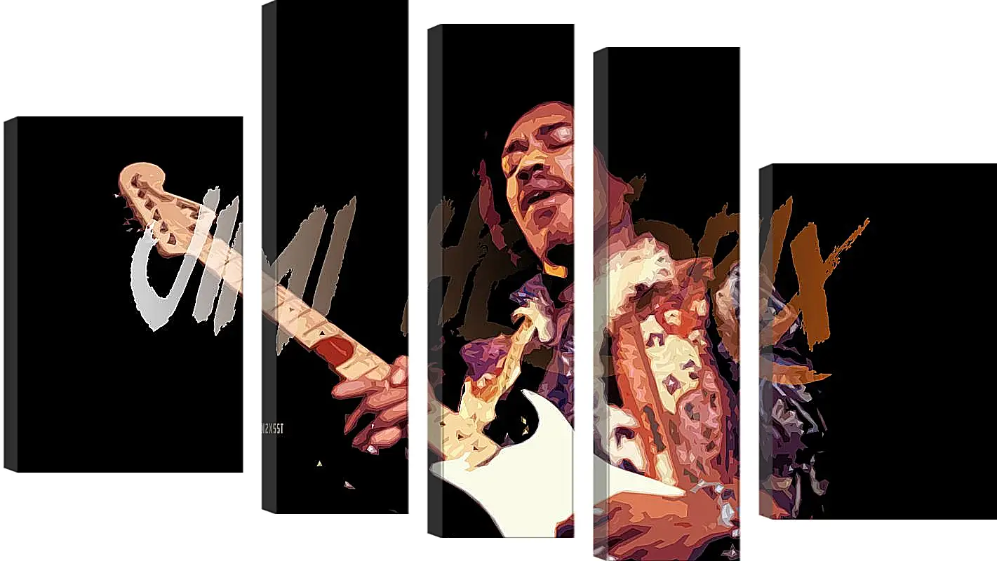 Модульная картина - Джими Хендрикс. Jimi Hendrix