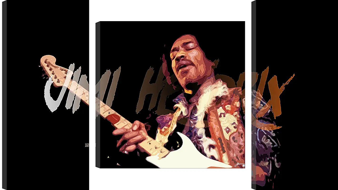 Модульная картина - Джими Хендрикс. Jimi Hendrix