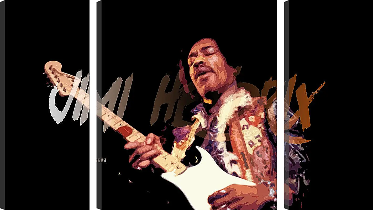 Модульная картина - Джими Хендрикс. Jimi Hendrix