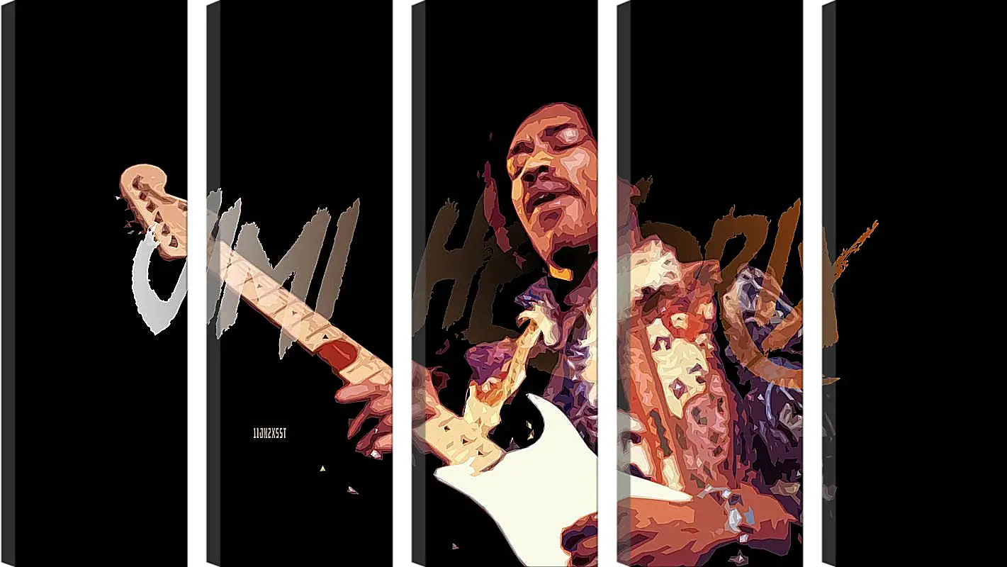 Модульная картина - Джими Хендрикс. Jimi Hendrix