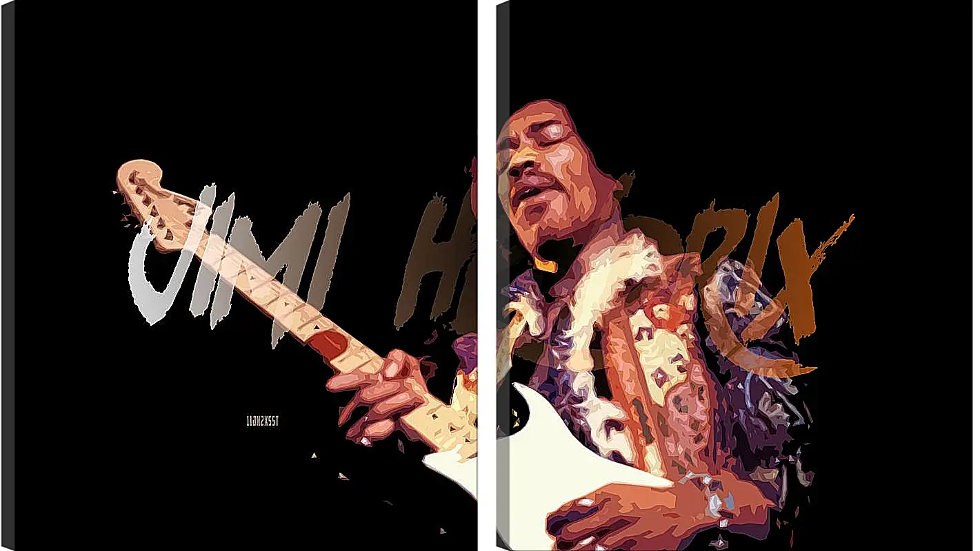 Модульная картина - Джими Хендрикс. Jimi Hendrix