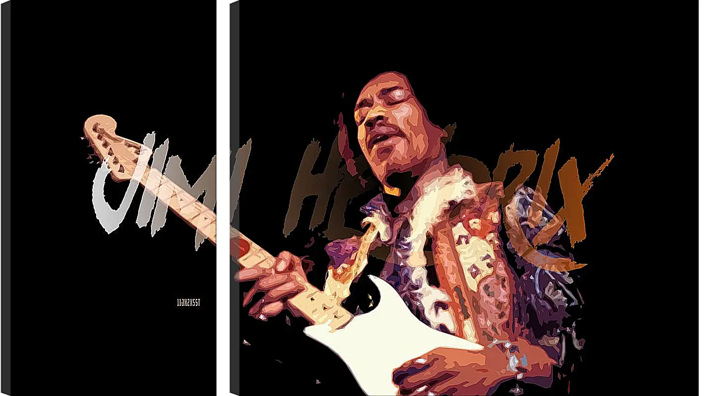 Модульная картина - Джими Хендрикс. Jimi Hendrix