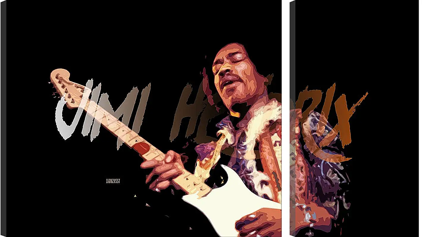 Модульная картина - Джими Хендрикс. Jimi Hendrix