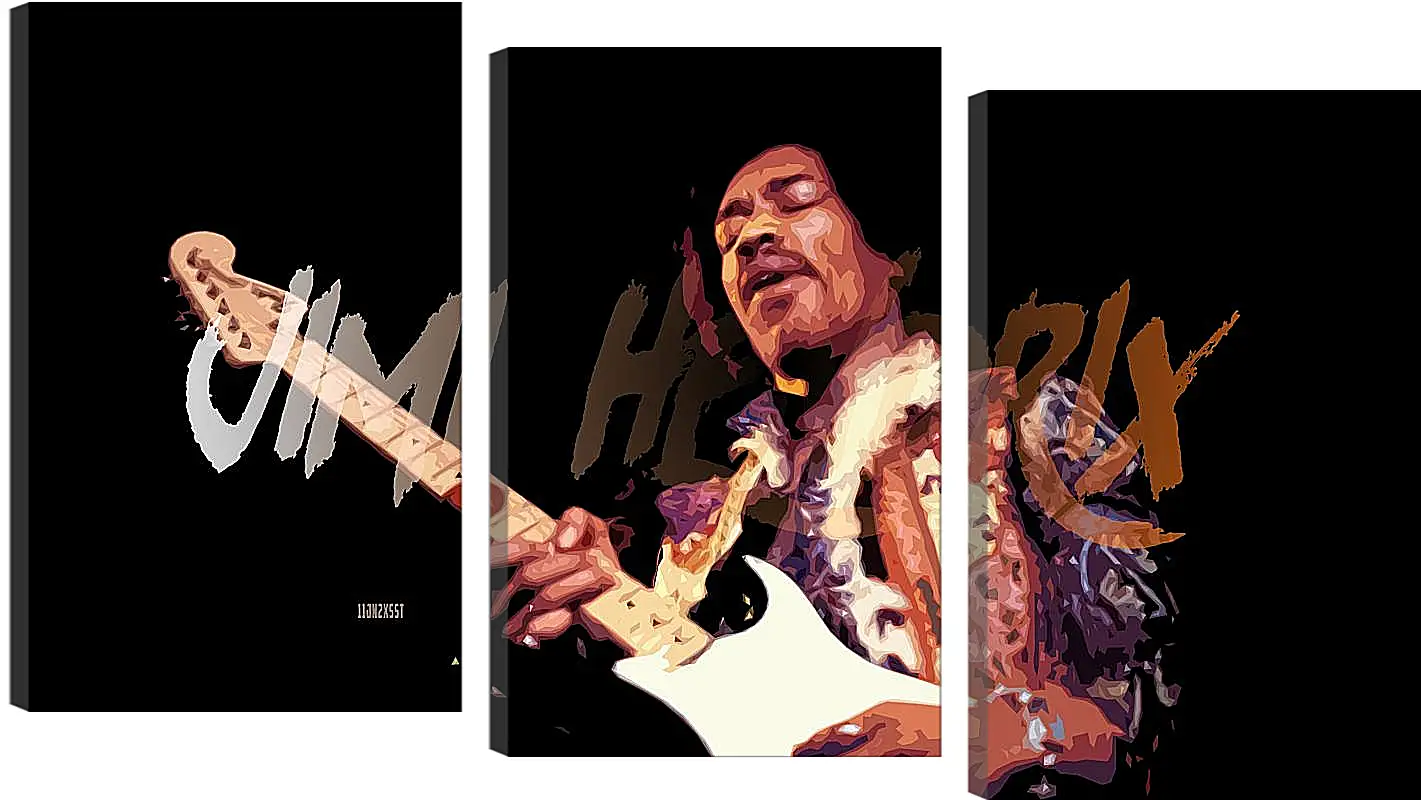 Модульная картина - Джими Хендрикс. Jimi Hendrix