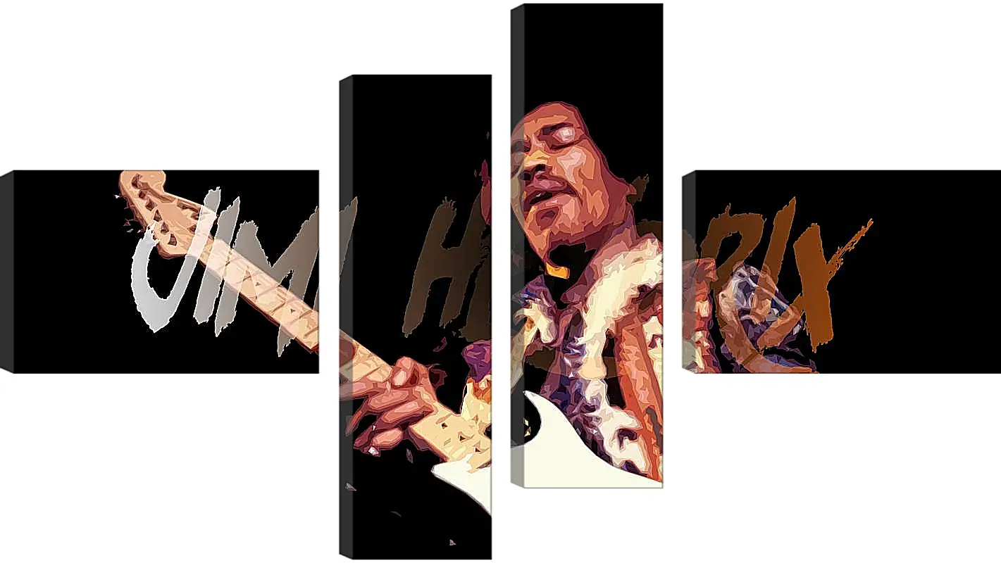 Модульная картина - Джими Хендрикс. Jimi Hendrix