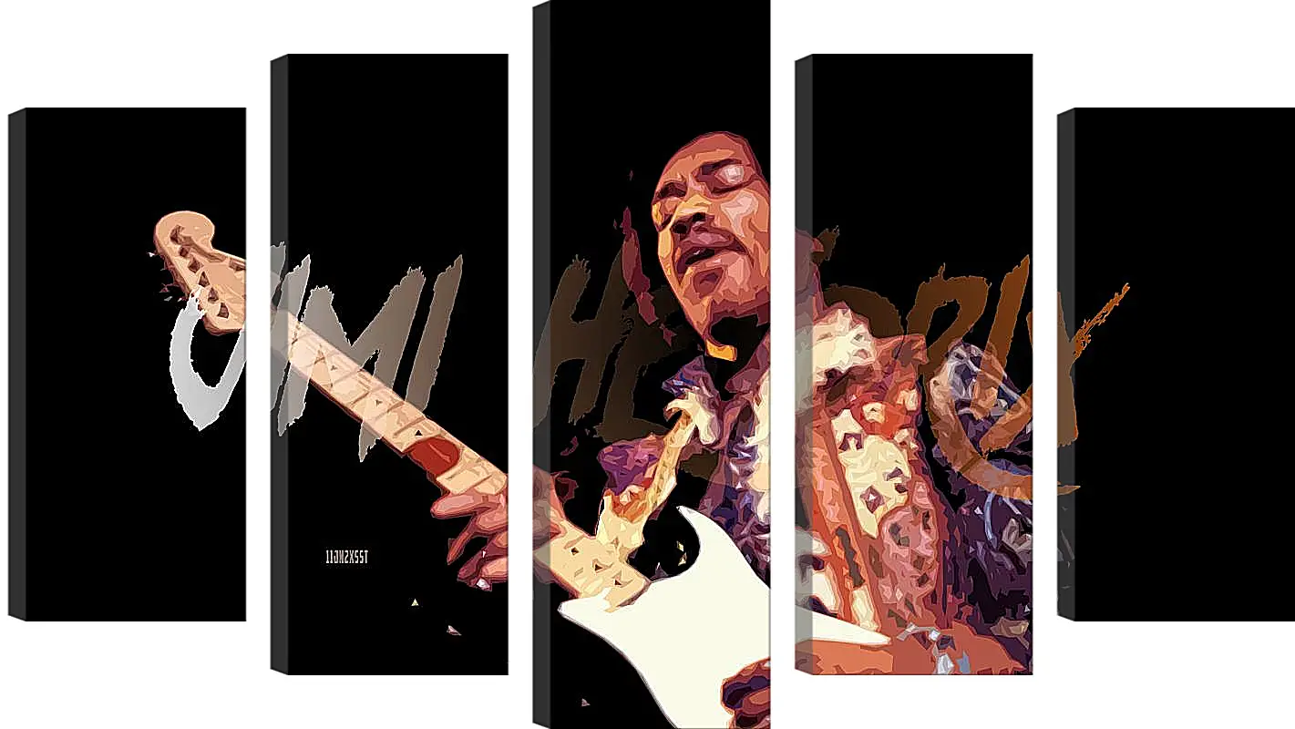 Модульная картина - Джими Хендрикс. Jimi Hendrix