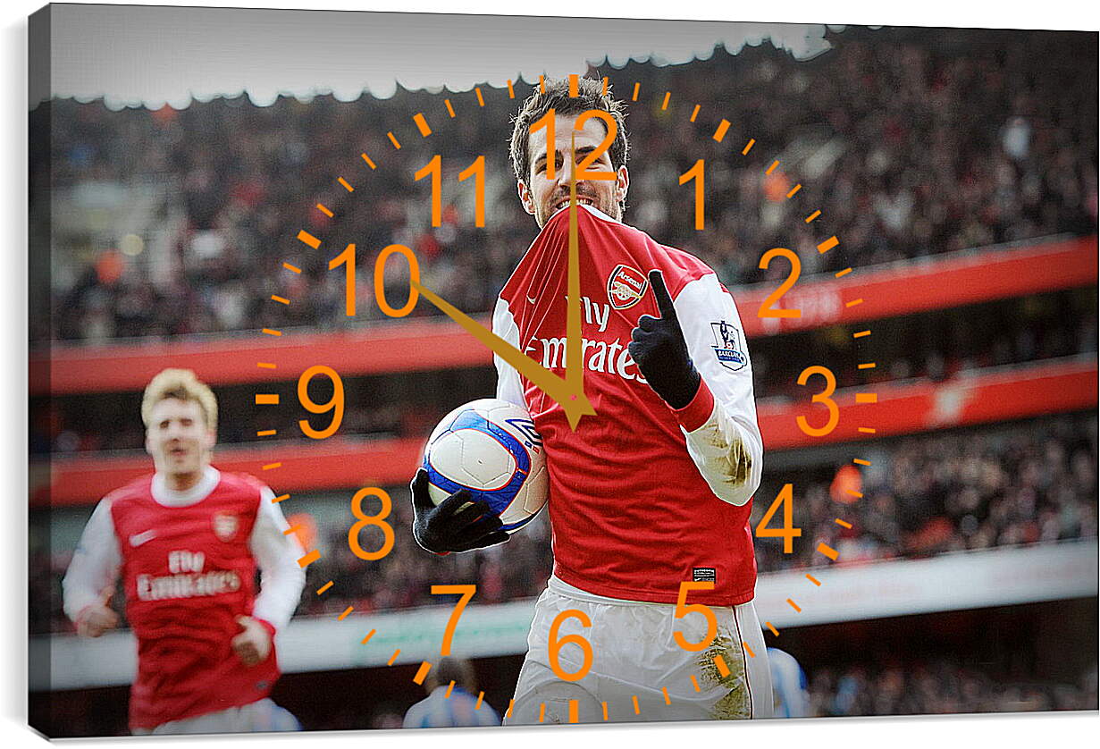 Часы картина - Футболисты Арсенала