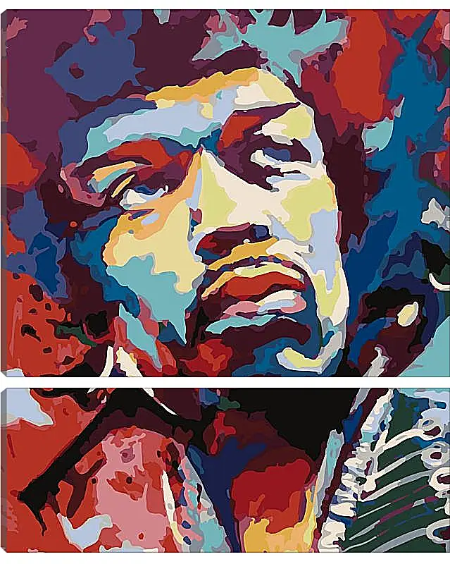 Модульная картина - Джими Хендрикс. Jimi Hendrix