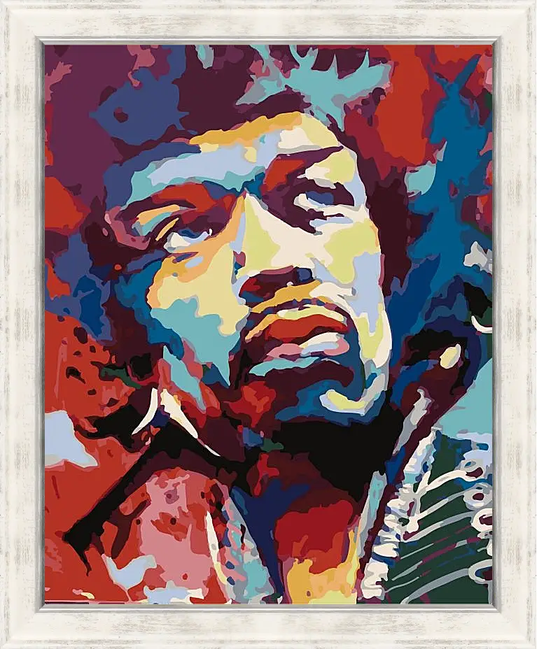 Картина в раме - Джими Хендрикс. Jimi Hendrix