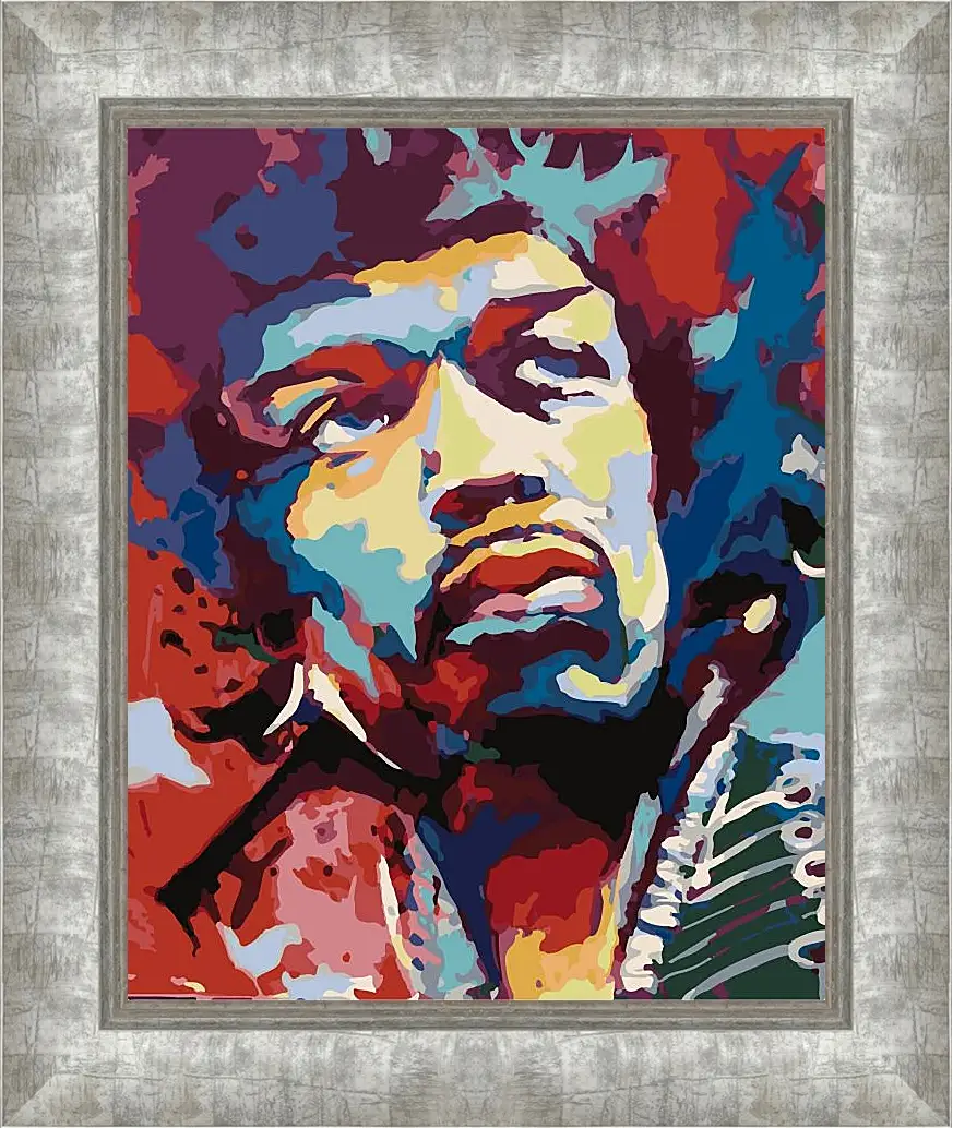 Картина в раме - Джими Хендрикс. Jimi Hendrix