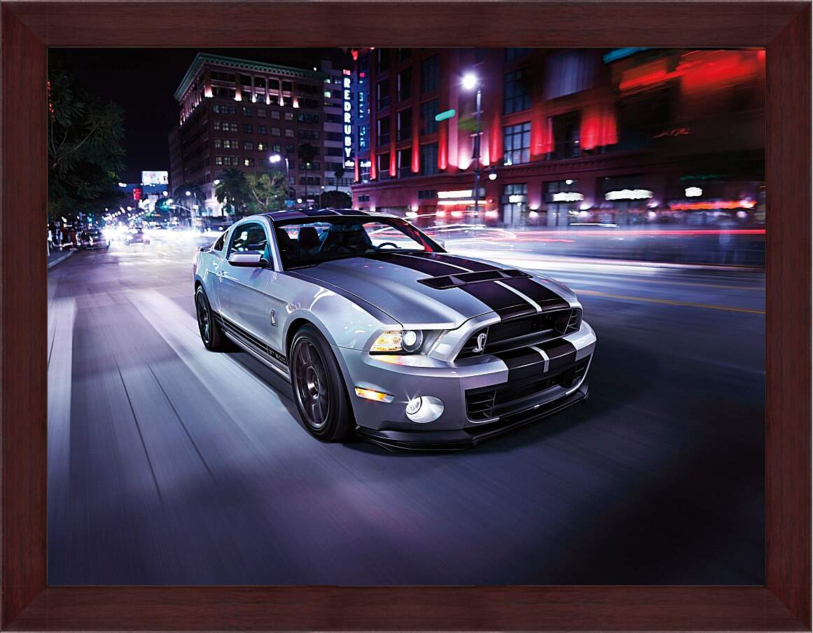 Картина в раме - Форд Мустанг (Ford Mustang)