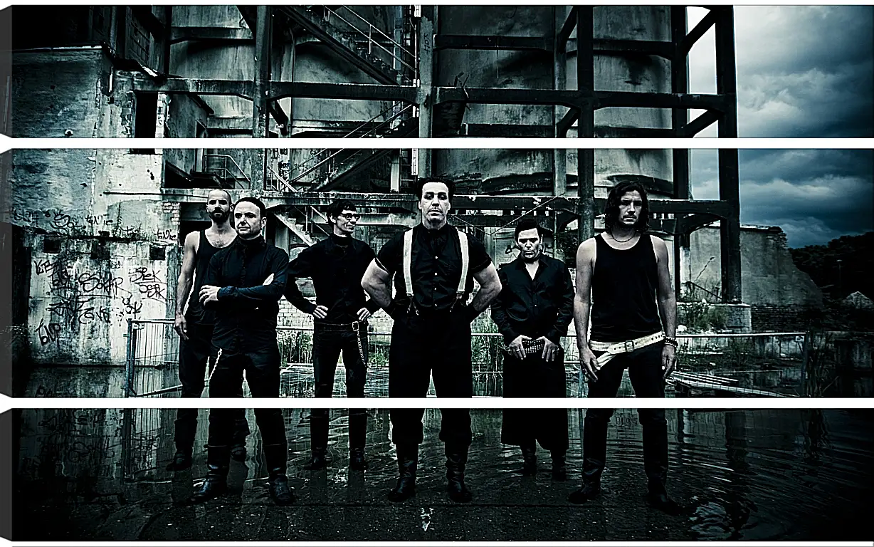 Модульная картина - Rammstein (Рамштайн)