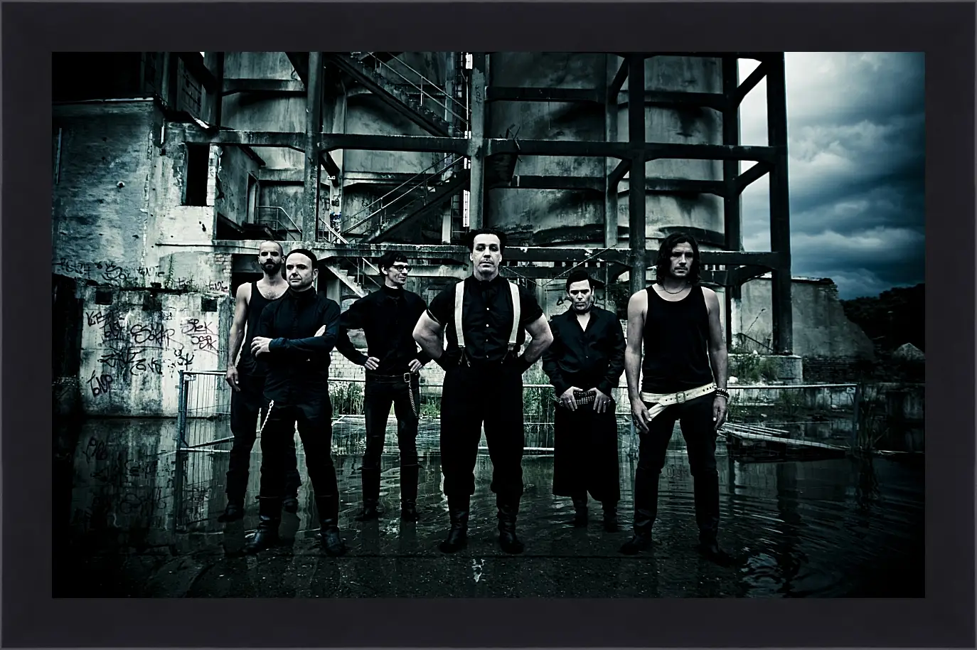 Картина в раме - Rammstein (Рамштайн)