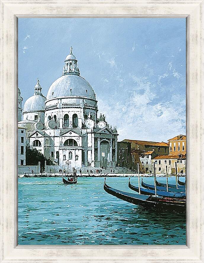 Картина в раме - Канал в Венеции