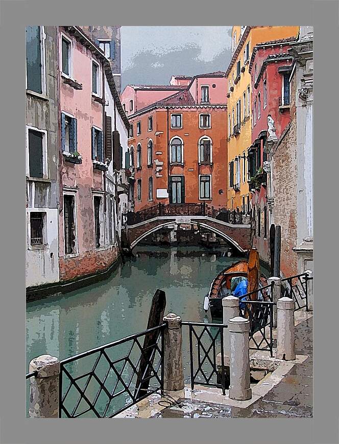 Картина в раме - Венеция. Италия.