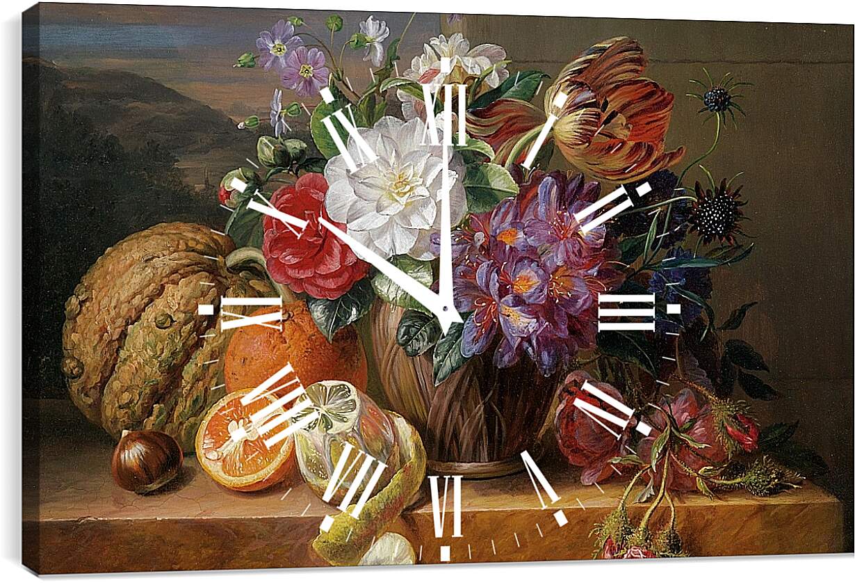 Часы картина - Натюрморт